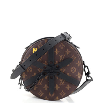 Louis Vuitton Wheel Box Bag Monogram Canvas with Leather