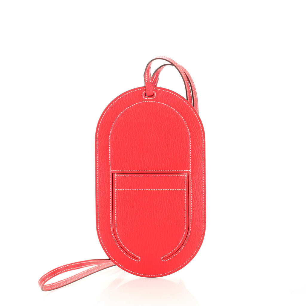 Hermes Red In-the-Loop Phone To Go GM Case Stamp D (2019) - The Attic Place