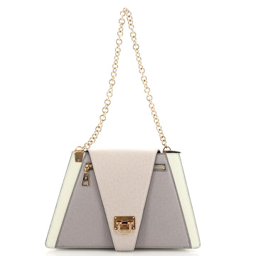 Louis Vuitton Trapeze Handbag Calfskin and Taiga Leather