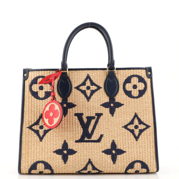 Louis Vuitton OnTheGo Tote Monogram Giant Raffia MM