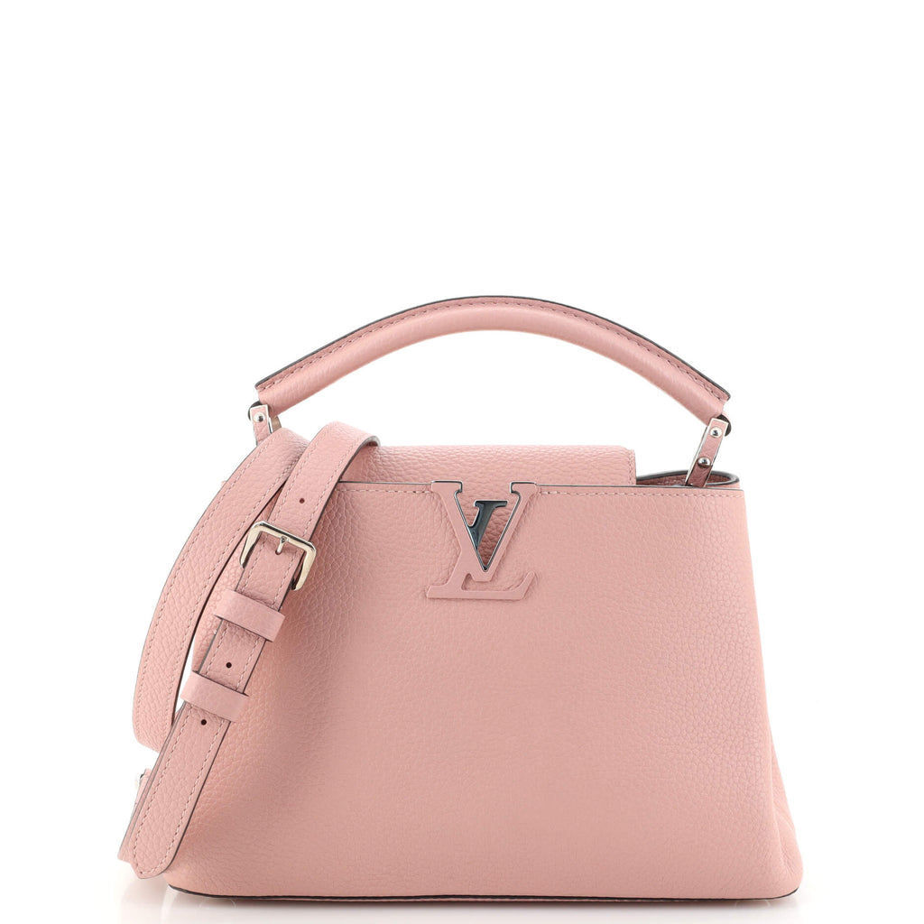 Louis Vuitton Capucines Bag Leather BB Pink 187058390
