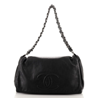 Chanel Rock and Chain Shoulder Bag Lambskin Medium