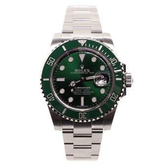 Rolex Oyster Perpetual Submariner Hulk Date Automatic Watch Stainless Steel and Cerachrom 40
