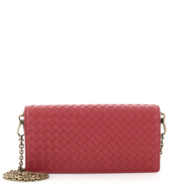 Bottega Veneta Wallet on Chain Intrecciato Nappa