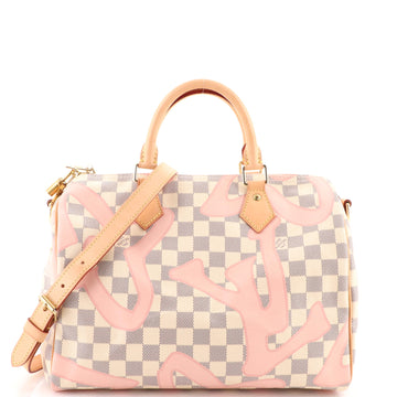 Louis Vuitton Speedy Bandouliere Bag Limited Edition Damier Tahitienne 30