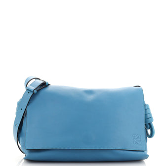 Loewe Flamenco Knot Messenger Bag Leather Large