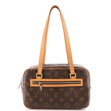 Louis Vuitton Cite Handbag Monogram Canvas MM