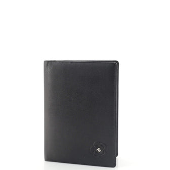 Chanel Vintage Camellia Agenda Cover Goatskin Large