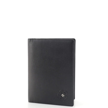Chanel Vintage Camellia Agenda Cover Goatskin Large
