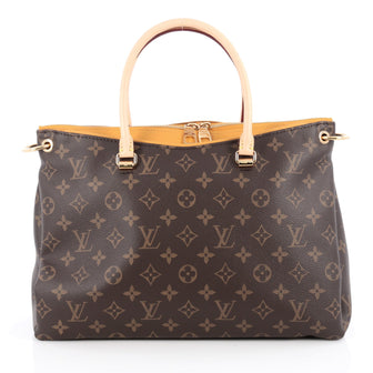 Louis Vuitton Pallas Tote Monogram Canvas Brown