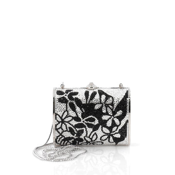 Judith Leiber Minaudiere Crystal Small Black