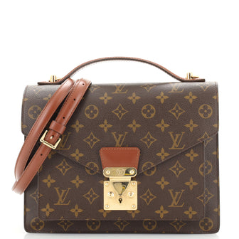 Louis Vuitton Monceau Handbag Monogram Canvas