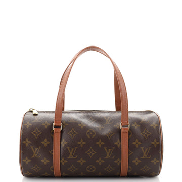 Louis Vuitton Papillon Handbag Monogram Canvas 30