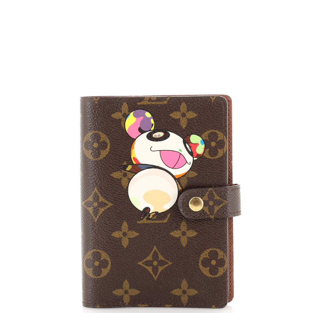 Louis Vuitton Large Murakami Agenda Ring Date Planner Address Book