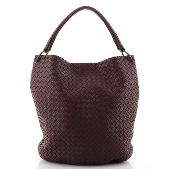 Bottega Veneta Bucket Hobo Intrecciato Nappa Large