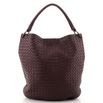 Bottega Veneta Bucket Hobo Intrecciato Nappa Large