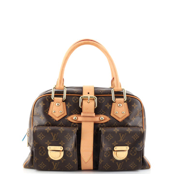 Louis Vuitton Manhattan Handbag Monogram Canvas GM