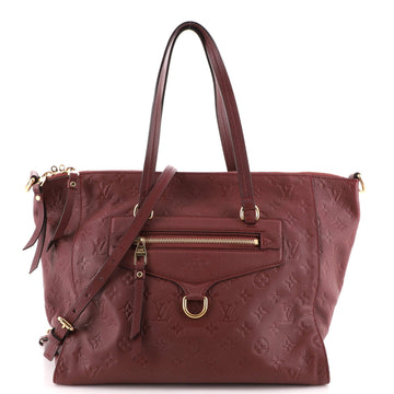 Louis Vuitton Lumineuse Handbag Monogram Empreinte Leather PM