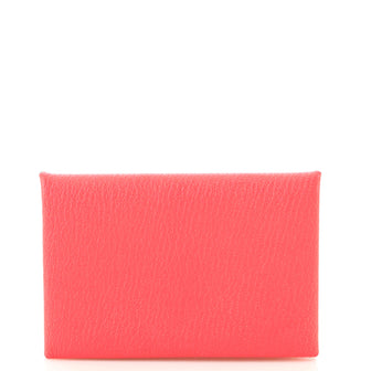 Hermes Calvi Card Holder Chevre Mysore