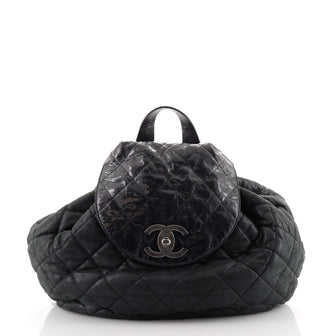 Chanel In The Mix Backpack Quilted Iridescent Calfskin