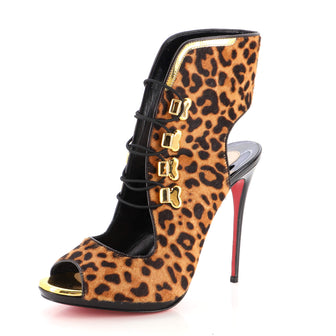 Christian Louboutin Women's Troubida Pumps Mixed Materials 120