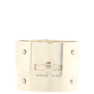 Hermes Kelly Bracelet Sterling Silver Large