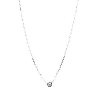 Cartier Cartier D'Amour Pendant Necklace 18K White Gold with Diamond Small