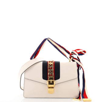 Gucci Sylvie Shoulder Bag Leather Small