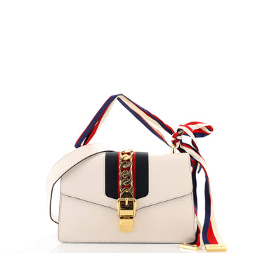 Gucci Sylvie Shoulder Bag Leather Small