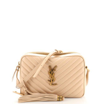 Saint Laurent Lou Camera Bag Matelasse Chevron Leather Small