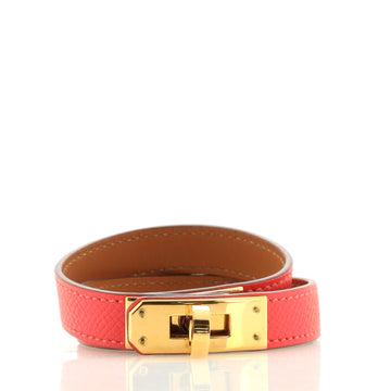 Hermes Kelly Double Tour Bracelet Leather