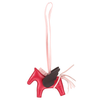 Hermes Pegase Rodeo Bag Charm Leather MM