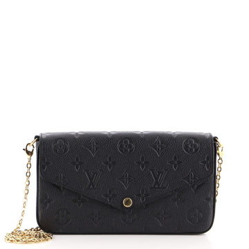 Louis Vuitton Felicie Pochette Monogram Empreinte Leather