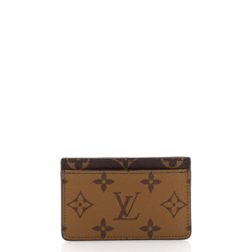 Louis Vuitton Card Holder Reverse Monogram Canvas