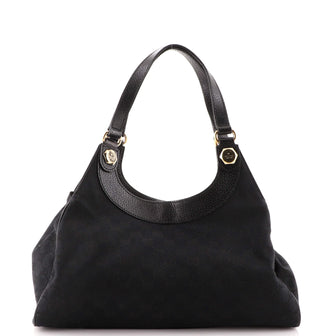 Gucci Charmy Shoulder Bag GG Canvas Medium