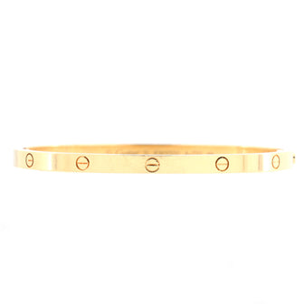 Cartier Love Bracelet 18K Yellow Gold Small