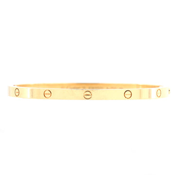 Cartier Love Bracelet 18K Yellow Gold Small