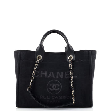 Chanel Deauville NM Tote Mixed Fibers Small