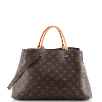 Louis Vuitton Montaigne Handbag Monogram Canvas MM