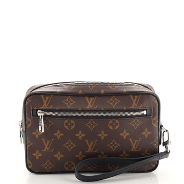 Louis Vuitton Kasai Clutch Macassar Monogram Canvas