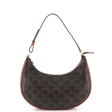 Celine Ava Bag Triomphe Coated Canvas