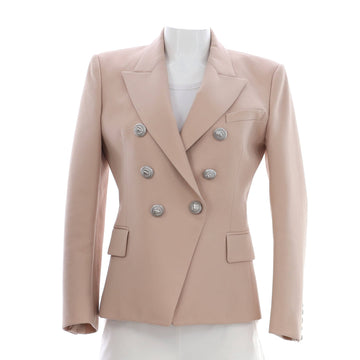 Balmain Women's Double Breasted Blazer Wool