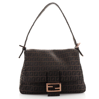 Fendi Mama Forever Bag Zucchino Canvas Large
