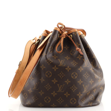 Louis Vuitton Petit Noe Handbag Monogram Canvas