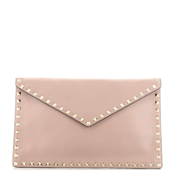 Valentino Garavani Rockstud Envelope Pouch Leather Medium