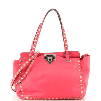 Valentino Garavani Rockstud Tote Soft Leather Small