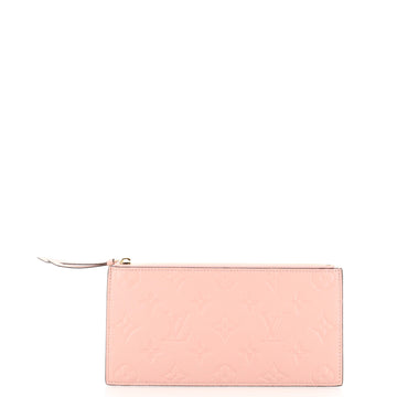 Louis Vuitton Felicie Zip Pouch Insert Monogram Empreinte Leather