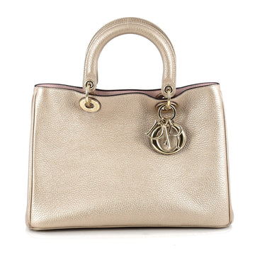 Christian Dior Diorissimo Tote Pebbled Leather Medium 1874701