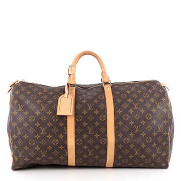 Louis Vuitton Keepall Bag Monogram Canvas 55 Brown 1874712