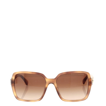 Chanel Logo Square Sunglasses Acetate